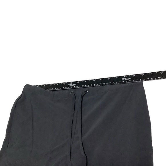 L.L. Bean Lightweight Wide Leg Cropped Pants Sz Small Black - Picture 4 of 7